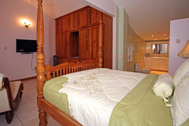 The master bedroom - click to enlarge
